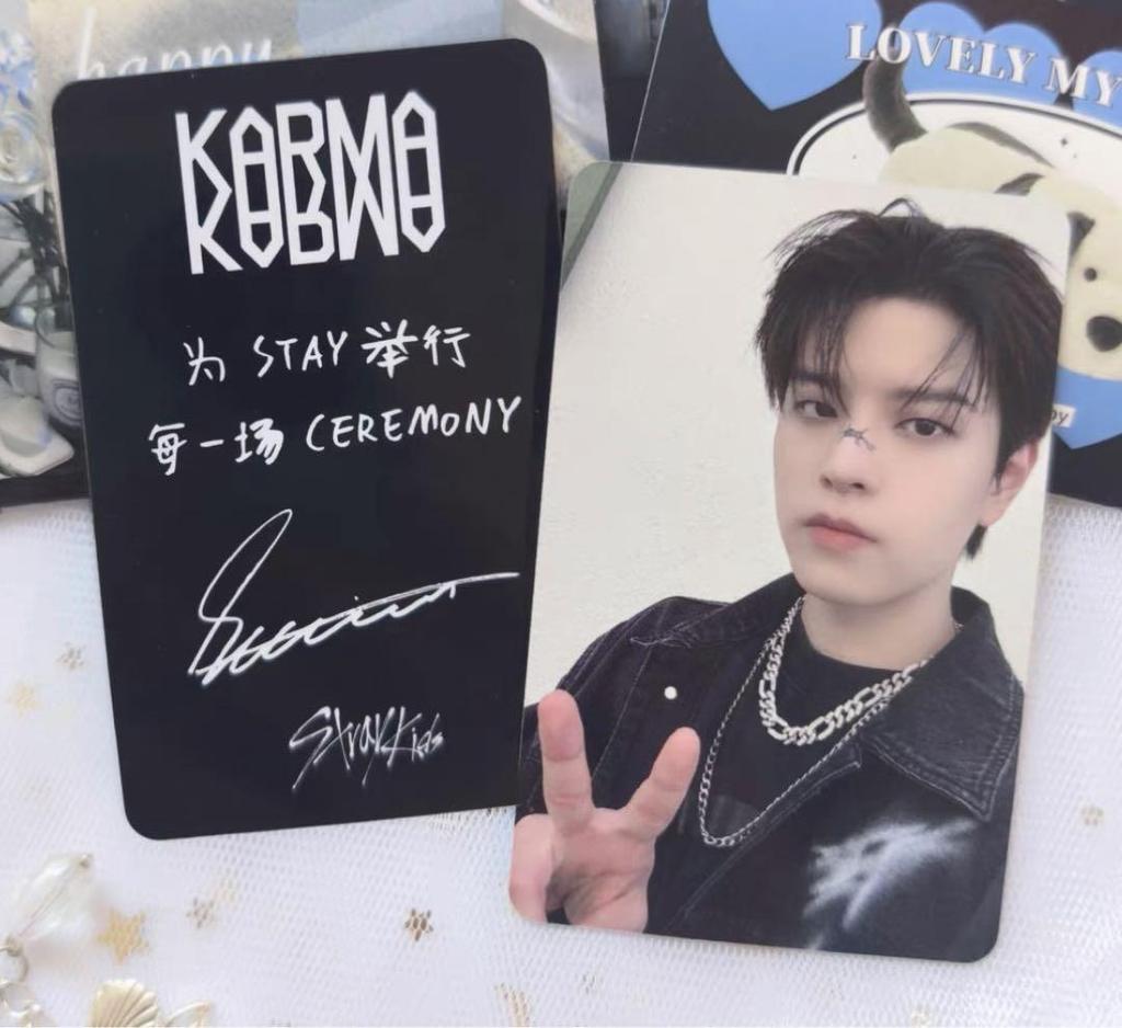 [USED] Stray Kids Seungmin Karma China Starriver Exclusive Trading Card