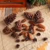 Creative Diy Pinecone and Pine Flower Christmas Decorative Pendants, Spruce and Pine Accessories, Shooting Props and Ornaments