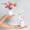 3Pcs Flower Packaging Box Set Round Flower Box Elegant DIY Box for Valentine's Day Wedding Decoration
