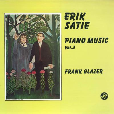 LP Record SATIE FRANK GLAZER  Erik Satie Piano Music Vol.3 H4503V VOX Japan Classical Used