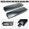 1 Pair Car Exterior Roof Rack Rail Rear End Cap L&R Side Rack Black Plastic Fit For Suzuki Grand Vitara 06-15 78226-65J10-5PK
