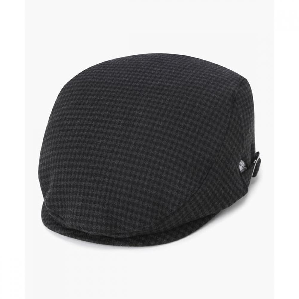 MunSingwear Men S Check Hunting Cap Charcoal Grey Mr321mcp91