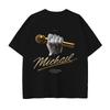2026 Film Austin Jackson MJ Design Logo Auriu Bumbac Unisex Universal Lux Vară Nouă Modă Unisex Tricou cu Mânecă Scurtă Fan