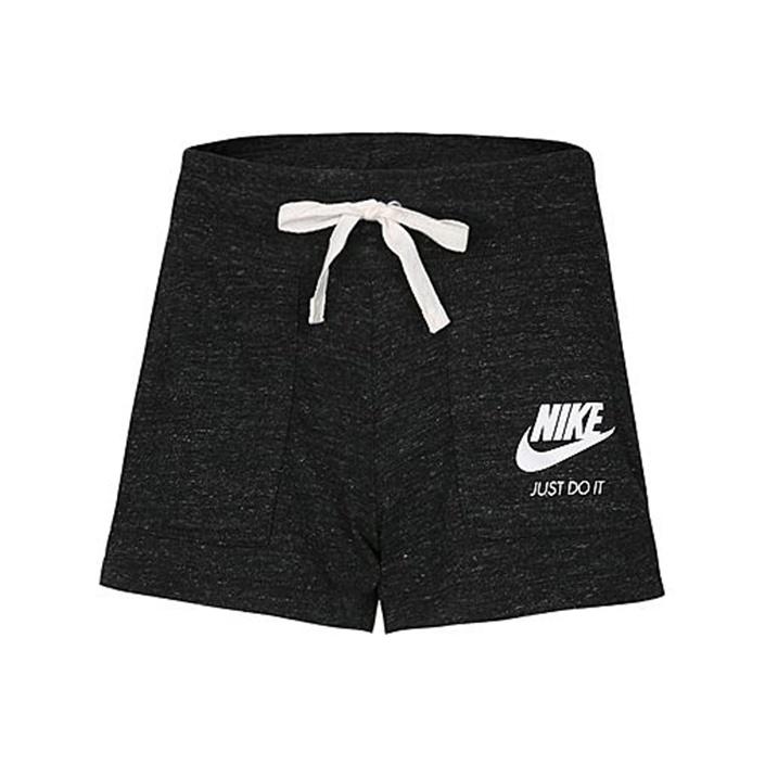 Nike Спортивные винтажные трикотажные дышащие шорты женские шорты черные 883734-010 XL