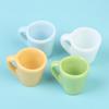 4 Pçs/set Casa de Boneca Doce Cor Mini Caneca Copo de Água Japonês Cena Adereços