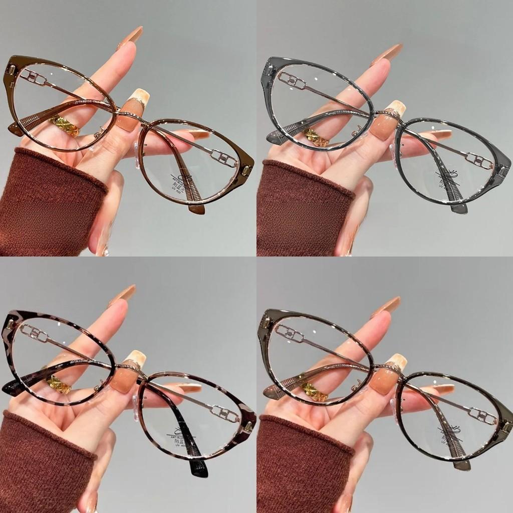 Modern Cat Eye Glasses For Women With Blue Light Blocking Pc Lenses For Fashionable Adults