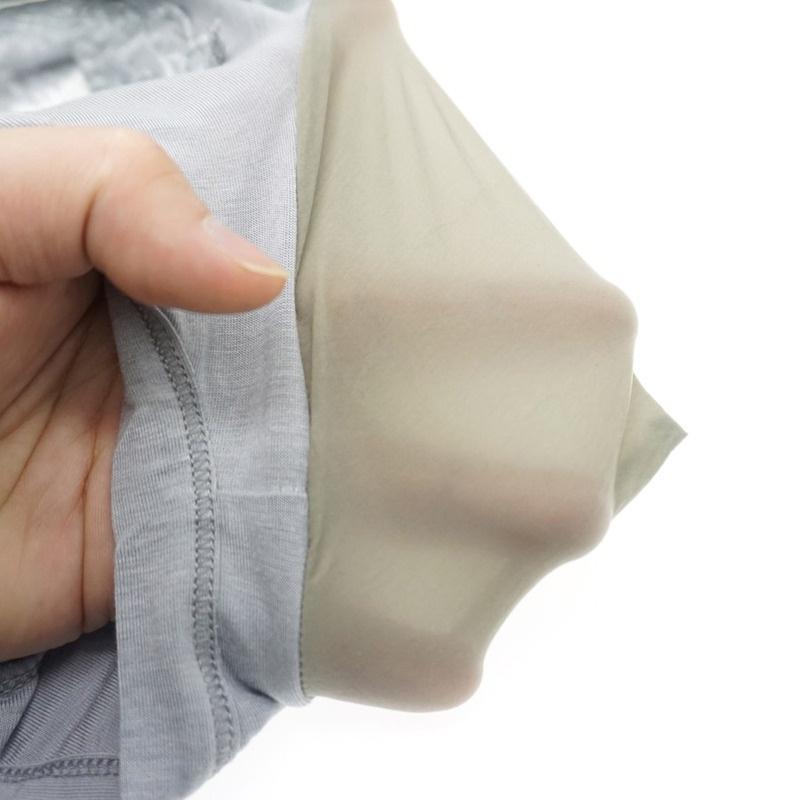 Pánské sexy krajkové kalhotky Spodní prádlo se středním pasem Transparetní Prodyšné spodní prádlo boxerky Potisk Hombre Shorts Spodní prádlo pro muže