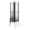 LISM Outdoor Stainless Steel Gravity Water Filter Bucket
