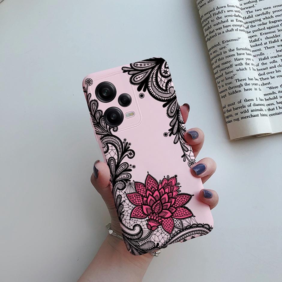 For Redmi Note 12 Pro Plus Case Cover TPU Silicone Shell for Xiaomi Redmi Note12 Pro 5G Phone Case Note 12Pro Plus Cartoon Funda
