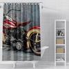 Home Shower Curtains for Bathroom Landscape Animals Waterproof Fabric Bathroom Curtains Modern Shower Curtain 180x200 240x200