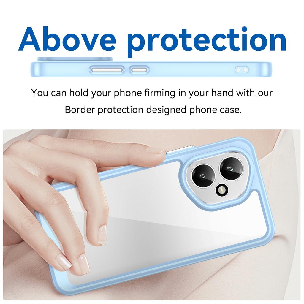 For Honor 400 5G (Global) Case TPU + Acrylic Protective Clear Phone Cover