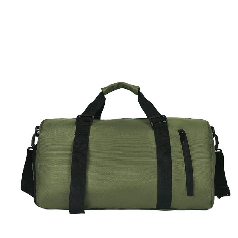 Men's and women's fashion sports dry and wet separation fitness bag, simple anti-splashing large capacity, portable travel bag with shoe compartment