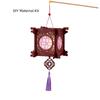 New Year DIY Spring Festival Lanterns Luxury LED Luminous Wooden Lanterns  Festival Decorations