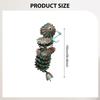 Lanțuri de ploaie Ușor de instalat Clopoțel de vânt pentru grădină Suspendat pentru scurgere la streașina parcului Exterior