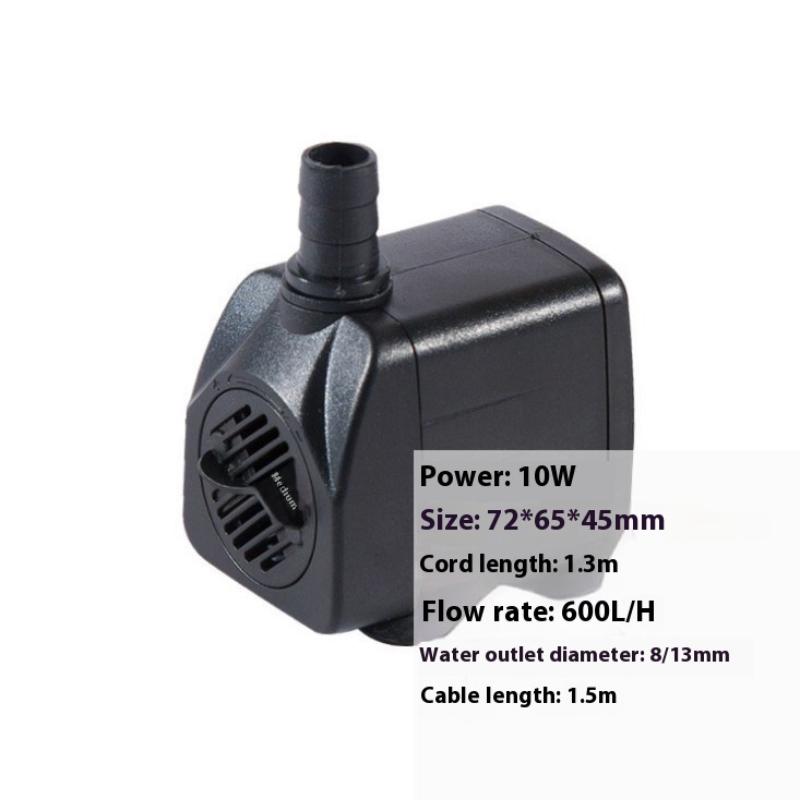 Ultra-Quiet Submersible Water Fountain Pump Filter Fish Pond Aquarium Water Pump Tank Fountain Ac220V
