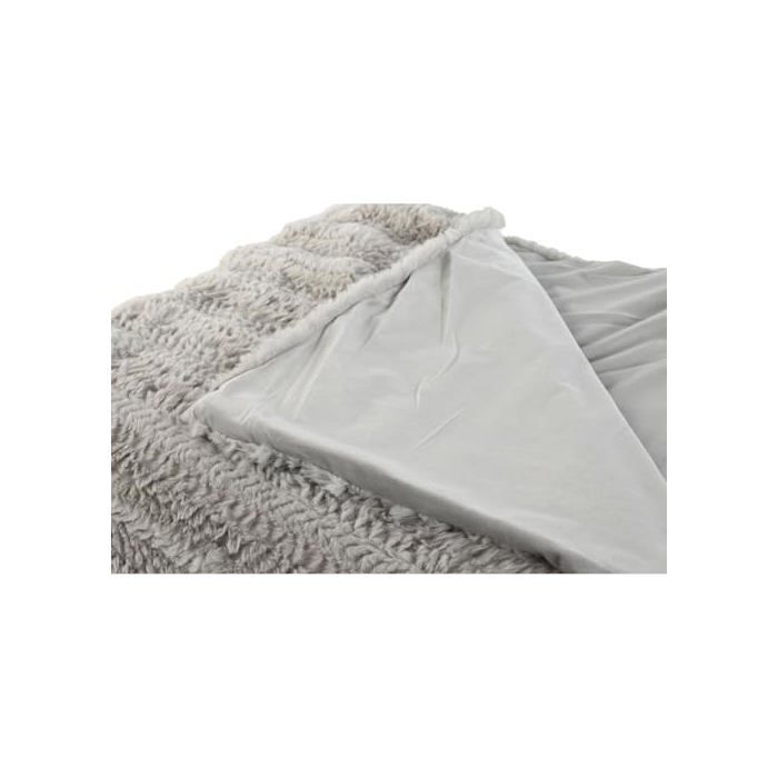 Multicolor Cover - Home ESPRIT - 220x240 Cm - Light Grey - One Size - 46x50x43 Cm