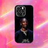 Rapper T-Travis S-Scott Phone Case For iPhone 16,15,14,13,12,11,Pro,Max,Plus,X,XS,XR,SE,8,7,Mini,Soft Silicone Black Case