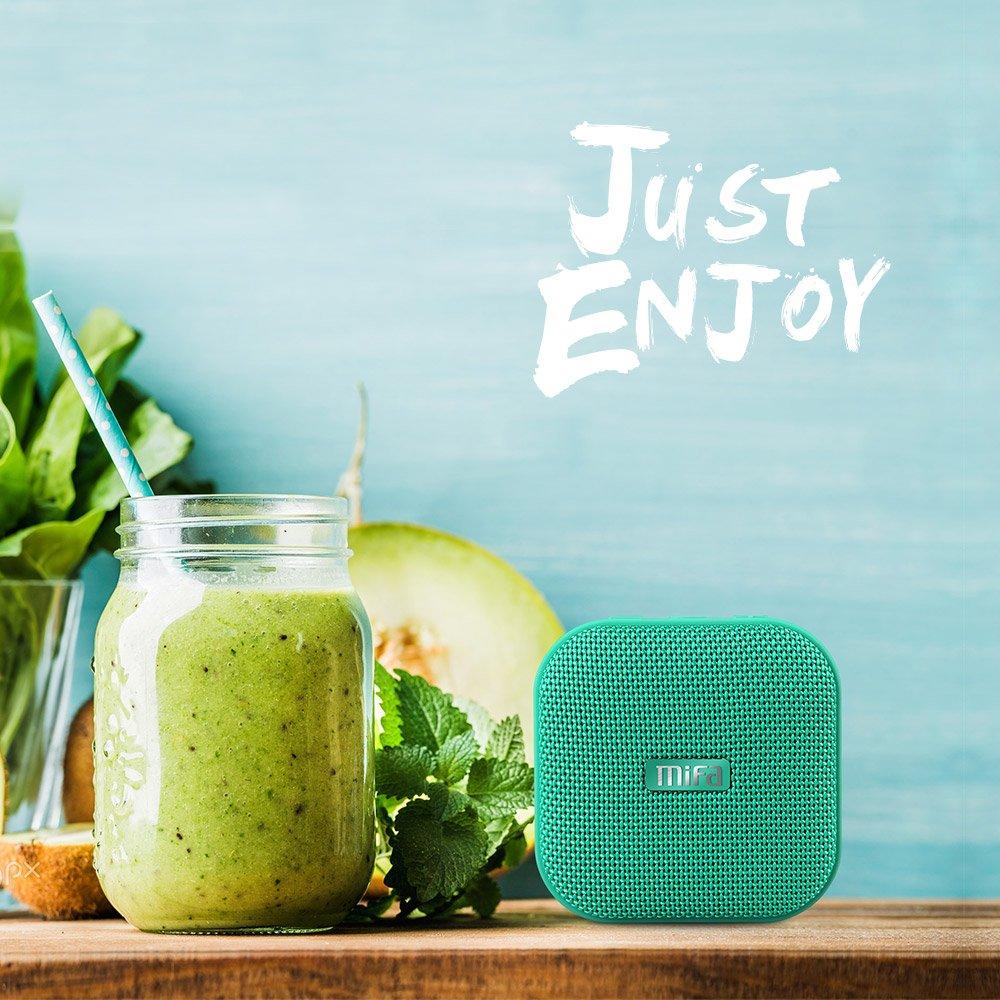 MIFA A1 Bluetooth USB Bluetooth IPX6 Compact and Loud 12 Hours of Continuous TWS Fully Wireless Micro SD AUX Ideal for and Compact Mini Speaker