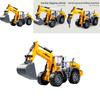 Childrens Toy Excavator With Inertia Drive Large Construction Vehicle For Kids And Parent Interaction
