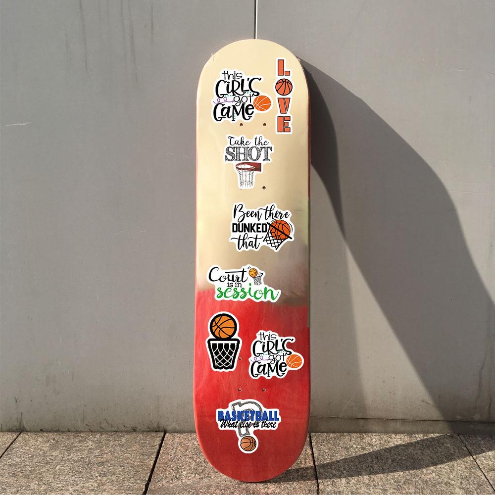 300 Cartoon Ball Sports Graffiti Stickers Decorative Suitcase Guitar Without Glue Waterproof Stickers