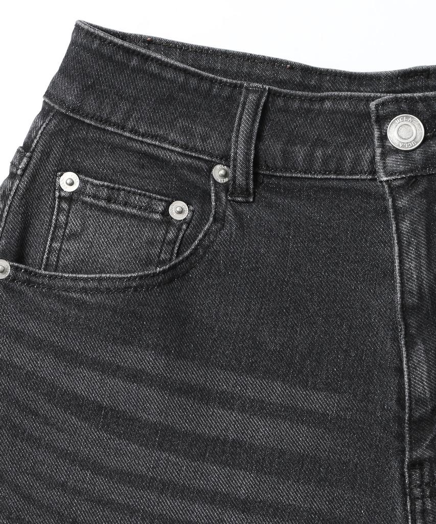 UCLA Women'S Basic Brush Balloon Fit Denim Pants [Dk-Grey] (Uc9Dp51)
