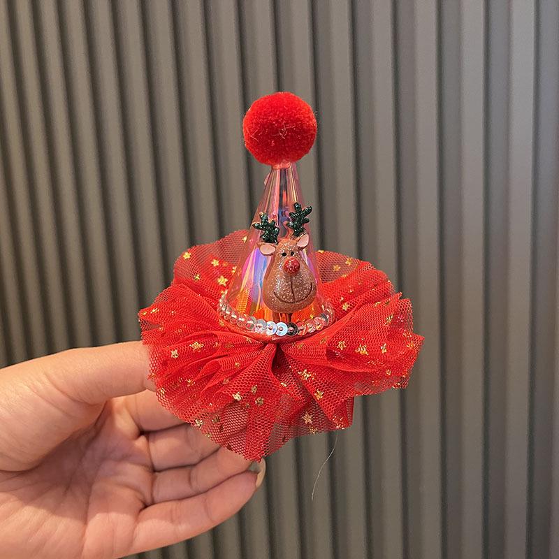 Cappello di Natale Luminoso e Fermaglio per Capelli Super Carini per Bambini e Adulti