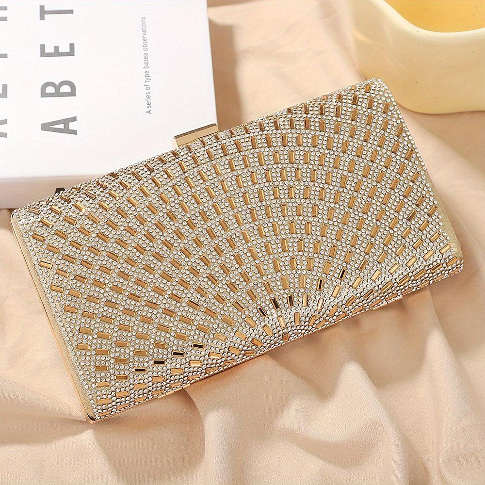 Modische Abend-Clutch-Tasche für Damen Kann in der Hand, über der Schulter oder als Crossbody getragen werden Geeignet für formelle Anlässe