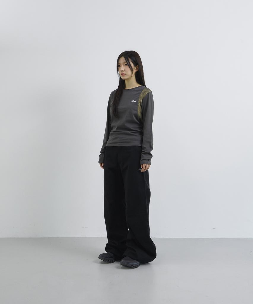Tansanmageunesyum Hand Bone Black Pants (Black)