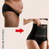Hoge Taille Body Sculpting Buikcontrole Shapewear met Kruisbandage Ontwerp