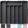Adjustable Cutlery Drawer Organizer Save Space Dividers Kitchen Storage Solution Versatile Expandable Cutlery Tray Drawer
