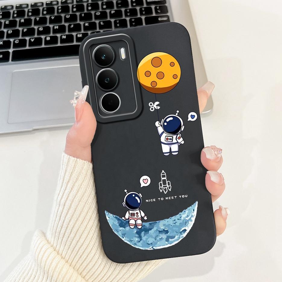 For Realme C75 Case RMX3941 Cute Cat Dinosaur Cartoon Cover Soft TPU Phone Case For Realme C71 C 75 RealmeC75 X C75X Fundas Bags