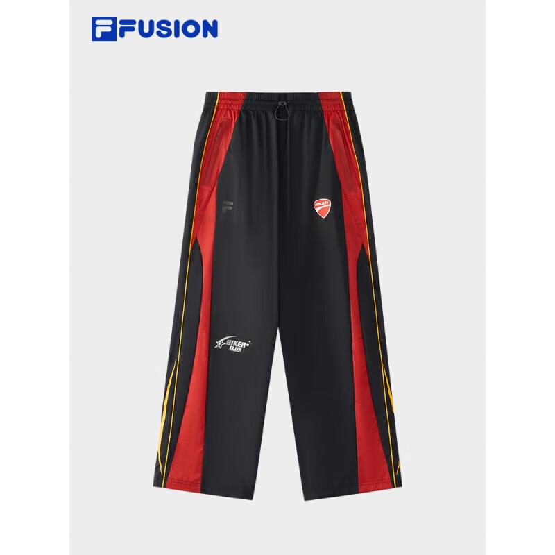 FILA FUSION Men s Color-Block Loose Fit Woven Pants L