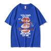 Lamour De Ma Vie Hit Me Hard and Soft Graphic Tshirts Unisex Women Hip Hop Oversized Tshirt Unisexs Fashion Art Aesthetic T Shrts