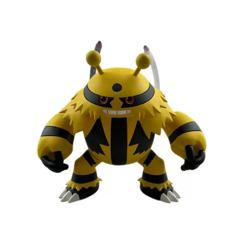 14cm Pokemon Anime Figures Electivire Gk House Pet Cartoon Version Pvc Model Desktop Collection Birthday Toy Gift Q Kid Friendly Entertaining Fun Play