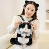 Cat Plush Backpack & Kitten Doll - Stuffed Toy Gift for Kids