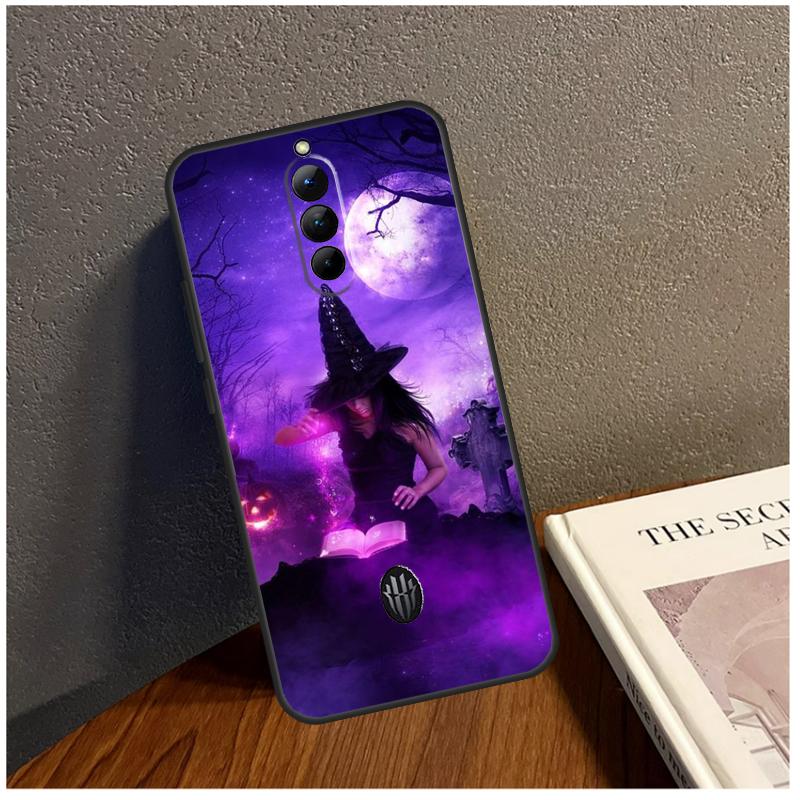 Halloween Wicked Witch Case For ZTE Nubia Red Magic 5G 5S 6 7 Pro 6R 6S 7S Pro Red Magic 8 Pro Phone Back Cover