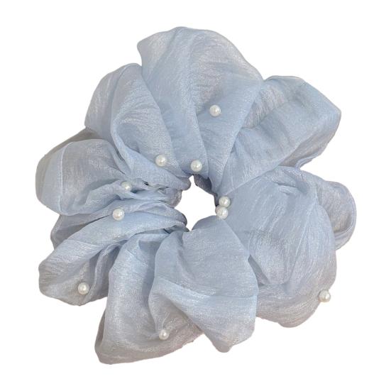 Hair Tie for Women Organza Fabric High Elastic Hair Rope