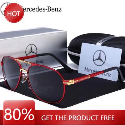 Autoaufkleber Mercedes Benz A C E V R S-Klasse GLA GLC GLK GLS SLK ML Sprinter Vito Auto High-End Luxus Polarisierte Sonnenbrille Anti G