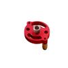 Woodworking Vertical Punch Locator - Red Positioning Tool with Stainless Steel Drill Bits (6/8/10mm) for Home Improvement