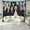 Tokyo Revengers Wall Tapestry Aesthetic Wall Hanging Printed Fabric Blanket Decorative Tapestries for Bedroom Living Room Home Decor
