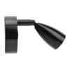 LED RV Reading Light Touch Dimmer 3 Lighting Color with USB Charging Port 12‑24V 3W for Camping Trailers Yachts Black