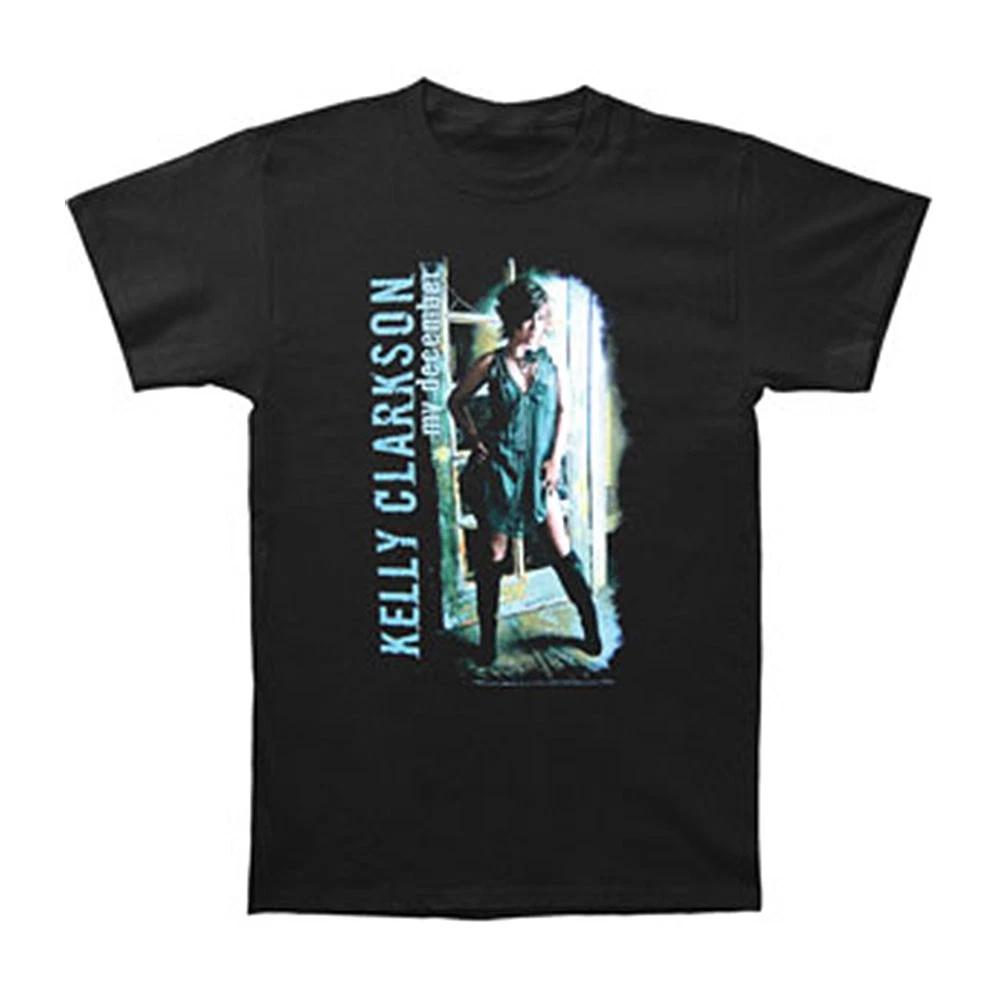 Men s Kelly Clarkson Green Dress Tour T-shirt Medium Black L