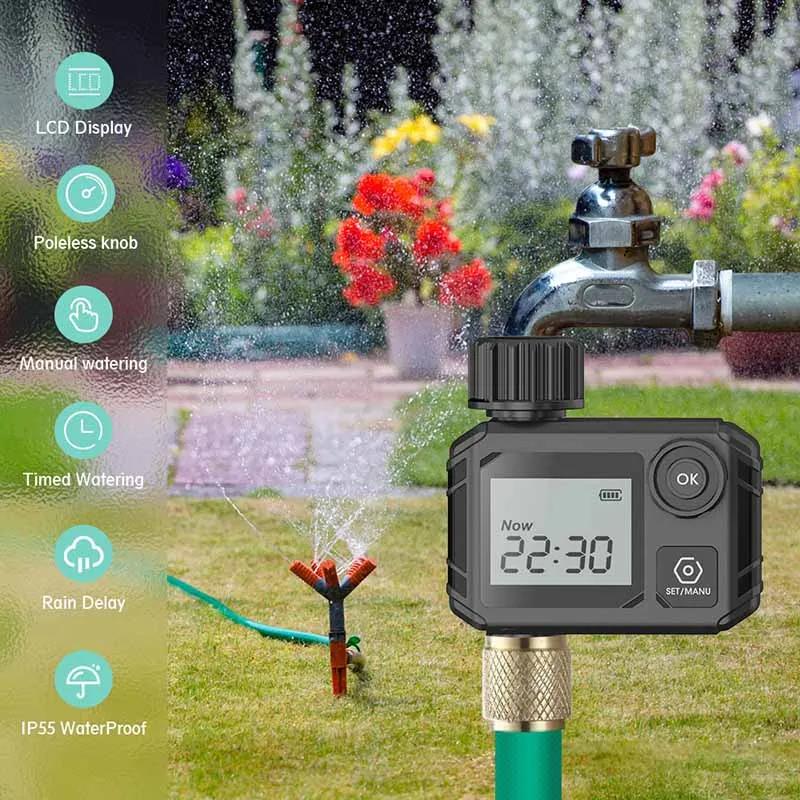 New intelligent watering timer, automatic timed irrigation system, outdoor home garden lawn greenhouse supplies