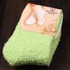 Women's Long Coral Fleece Socks In Candy Colors for Winter Warmth