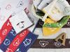 Seigan Swaddle Baby Japanese Pure Cotton Baby Pile Gauze Towel Yellow 70 x 70cm Colorful Animal YE Approx. ACCA-250