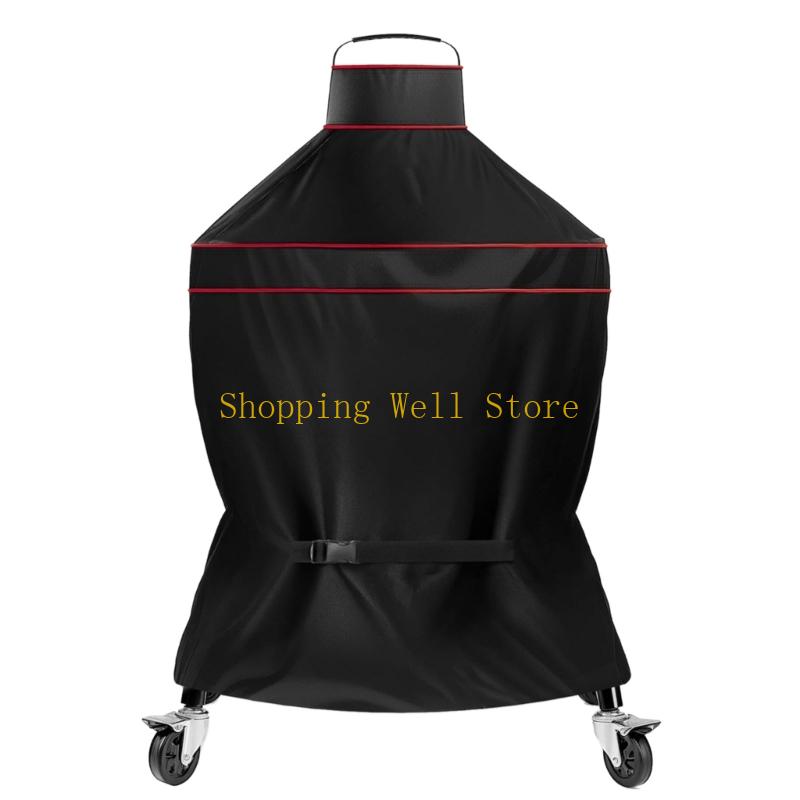 KX4B Tear Proof Foldable Grill Cover for Storage Waterproof Fabric Grill Accessories Weather Proof Coating Protector