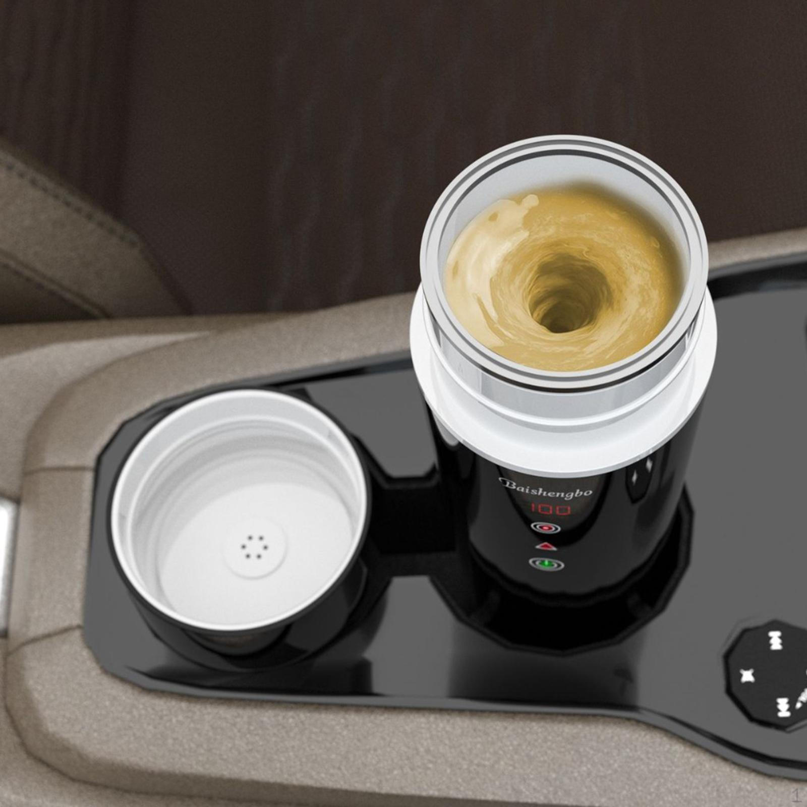 

Автомобильный нагреватель для чашек, чайник для воды, портативный нагреватель для путешествий, дома и использования, кружка для with stirring