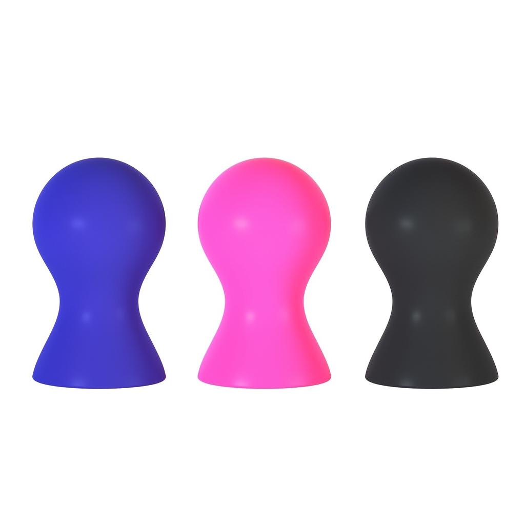 1 Pair Adult Fun Sex Toys BDSM Silicone Nipple Sucker Flirting Device Couple Sex Training Stimulation Milk Suction Cup Cupping Clitoris Suction 