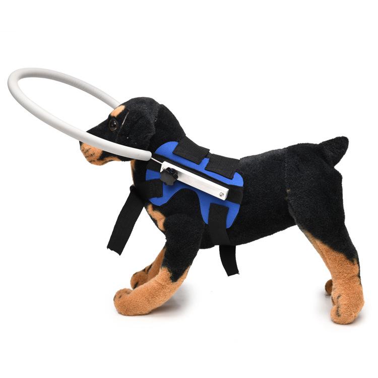 

Adjustable Anti-Collision Ring for Blind Pets - Portable Protective Cover to Prevent Obstacle Strikes S: Diameter 22cm (4-10KG Pets)