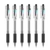 Quick-Drying Press-Type Black Gel Exam Pen with Cap.